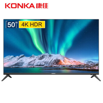 KonKAレイディ50 D 6 50 nチAI人工知能2 G+16 G金属バークレットレットレット液晶テレビ